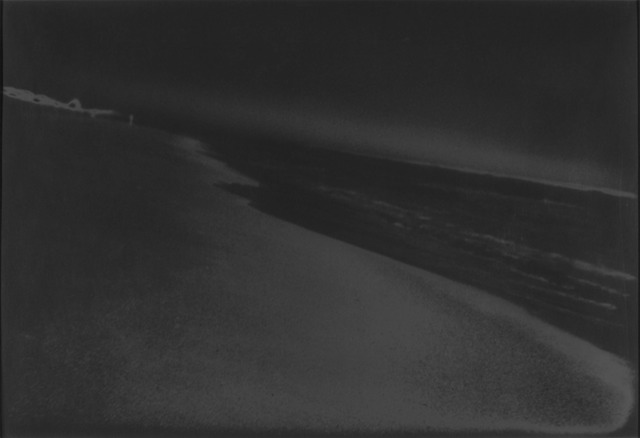 beach with figure